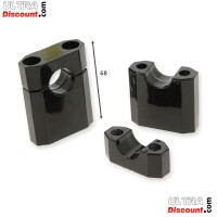 ultra-900-black-bis2 * gabelbrucke komplett 45x48x160 fur dirt bike (typ2) - schwarz