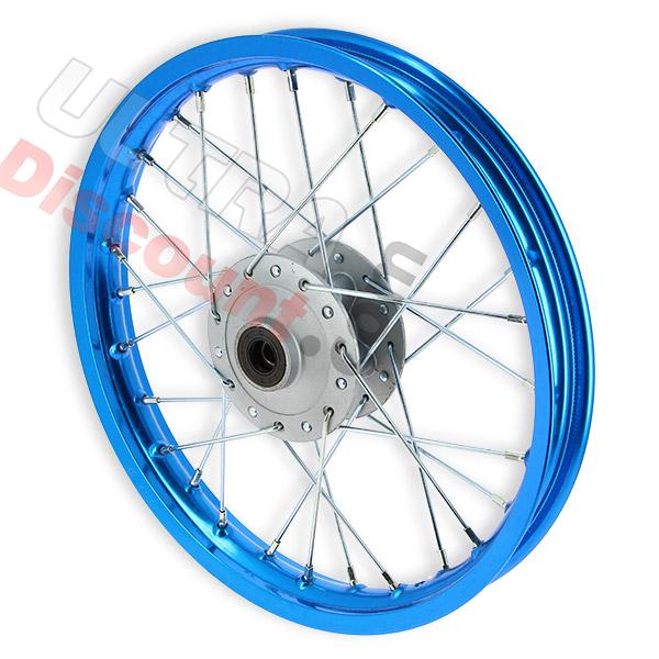 Felge vorn 14'', blau, für dirt bike AGB27 (Typ 1