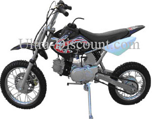 dirt-110cc auspuff original fur dirt bike 110 ccm schwarz