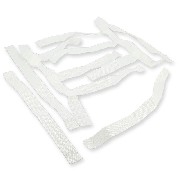 Paar Nerv Bar Netze weiss fr Shineray 250STXE