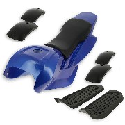 Verkleidung fr pocket quad Blau Typ 3