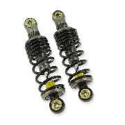 Einstellbare vordere Sto�d�mpfer f�r Go Kart 185mm (schwarz)