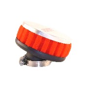 Luftfilter, rot, Hochleistungsfilter Typ C (28 mm)