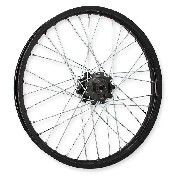 Felge vorn 21'', f�r dirt bike AGB 30 - Schwarz