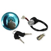 Zndschloss Neiman und Tankdeckel Set fr PBR 50 ccm bis 125 ccm - Nach 2009