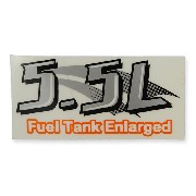 Sticker Skymax 5,5 l