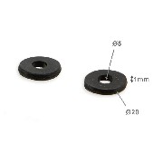2x Gummischeibe fr Verkleidung