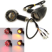 Ein Paar Blinker LED (2 Farben, 4 Modi) fur Shineray         