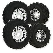 * Rder Satz 4 Stk fr Quad Shineray 250 ccm STXE