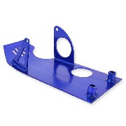 Motorspoiler unten fr dirt bike mit Anlasser, blau