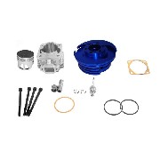 Kit fr 53 ccm 4 Schleusen Bolzen 10 mm, blau (Typ C)