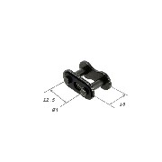 Nietschloss, verstrkt, typ 420,13 mm fr dirt bike