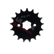 Ritzel verstrkt 17 Zhne, fr Dirtbike (428 : :20mm)