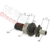 Ritzel pocket bike 7 Zhne (Typ H)