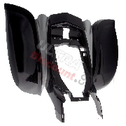Verkleidung hinten fr Quad Shineray 200 ccm STIIE Schwartz-Grau