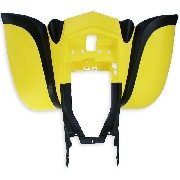 Verkleidung hinten gelb-schwarz Quad Bashan 200 ccm BS200S-7