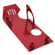 Motorspoiler fr DAX-Motoren 50 ccm, 110 ccm, 125 ccm, rot