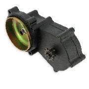 Reduziergetriebe doppelt Kette für Pocket ATV Teile (6.5mm) - Schwartz 