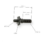 Ritzel verstrkt 8 Z kleine Teilung (Typ B)