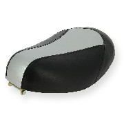 Verstellbare Sitzbank mini scooter schwarz grau