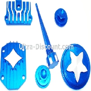Dekor-Kit Tuning,blau, für dirt bike-Motor (Typ 2)