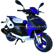 Scooter Viper R1, blau, 50 ccm (2-Taktmotor)