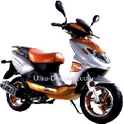 Scooter 125 ccm, orange