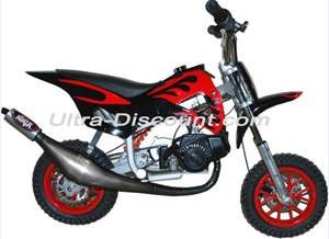 pot-ninj-pocketcross auspuff ninja fur pocket bike cross