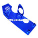 Motorspoiler fr DAX-Motoren 50 ccm, 110 ccm, 125 ccm, blau