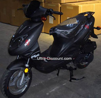 scooter-noir1 scooter aus china 50 ccm, schwarz