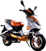 Scooter 125 ccm, orange