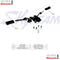 skymini-43510-16h00 gummi fur nerf bars vorn fur teile monkey gorilla