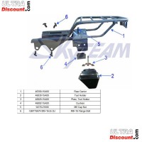 skymini-46300-15a00 gepacktrager fur monkey gorilla - schwarz