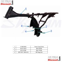 trex-41100-22h50 rahmen schwartz t-rex skyteam