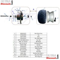 trex-65000-22h70 * reifen hinten skyteam trex